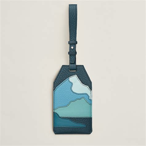 authentic hermes tag|Hermes luggage tags.